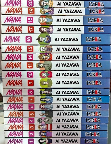 Complete nana manga books - 1-21,